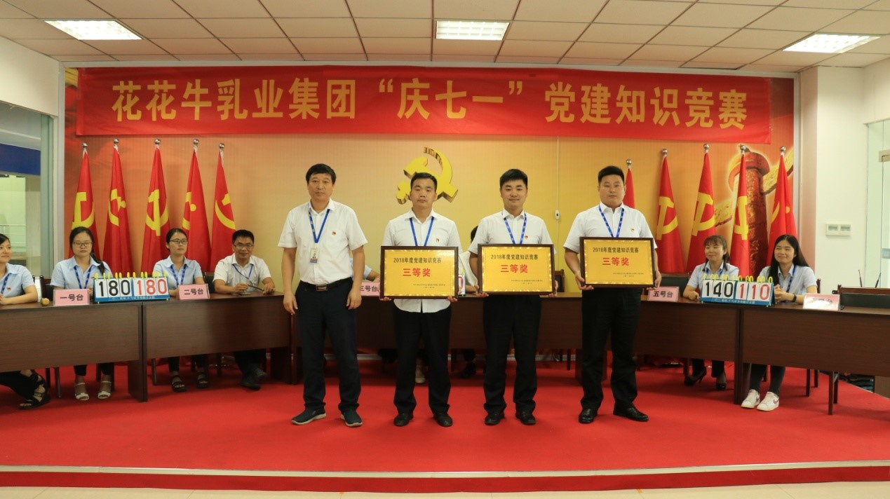 知识竞赛争先锋   比学赶超展风采 —— 开云（中国）乳业集团党委举办庆 “七一”党建知识竞赛