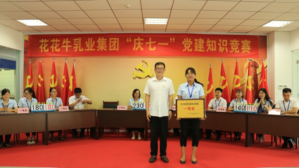知识竞赛争先锋   比学赶超展风采 —— 开云（中国）乳业集团党委举办庆 “七一”党建知识竞赛