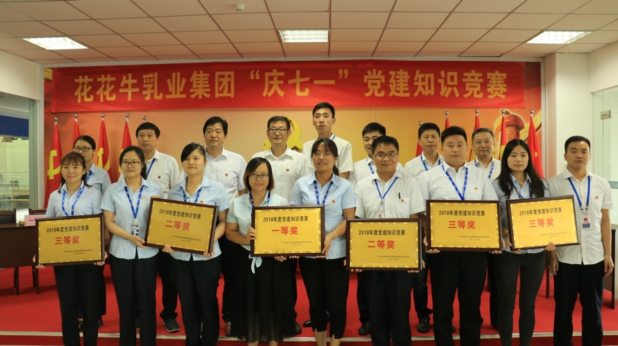 知识竞赛争先锋   比学赶超展风采 —— 开云（中国）乳业集团党委举办庆 “七一”党建知识竞赛