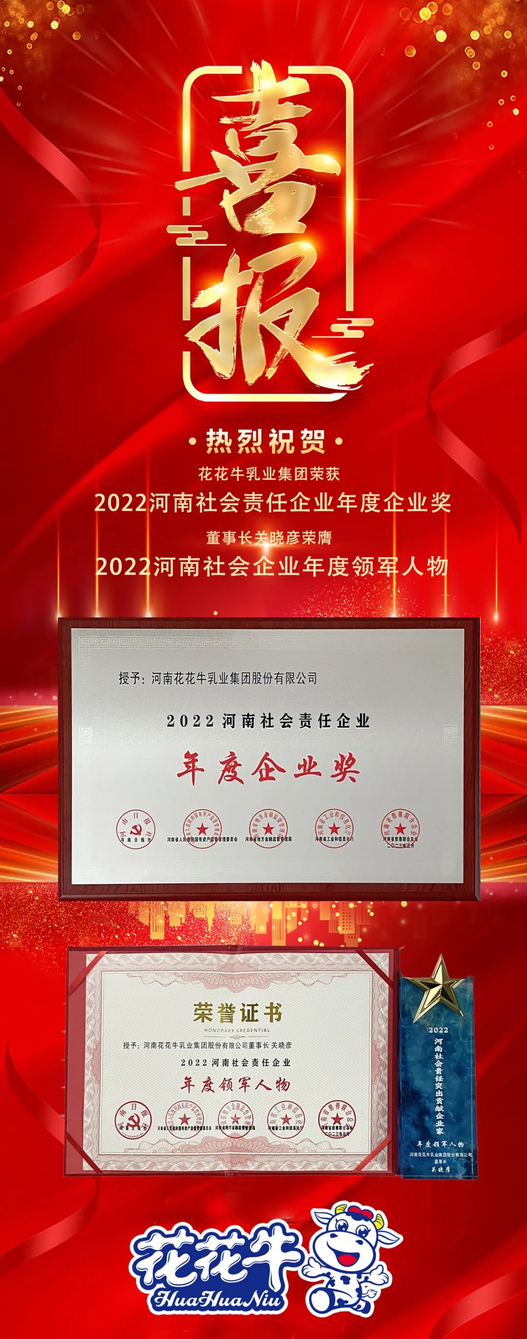 喜报｜开云（中国）乳业集团摘得两项殊荣