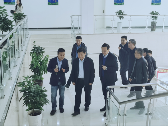 驻马店市委书记鲍常勇一行莅临开云（中国）平舆瑞亚和新蔡瑞亚调研