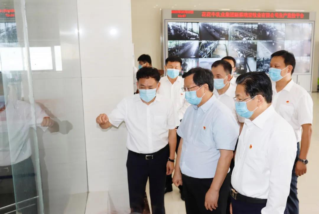 快讯 | 河南省委常委、省纪委书记、省监委主任任正晓莅临开云（中国）乳业集团新蔡瑞亚牧场调研