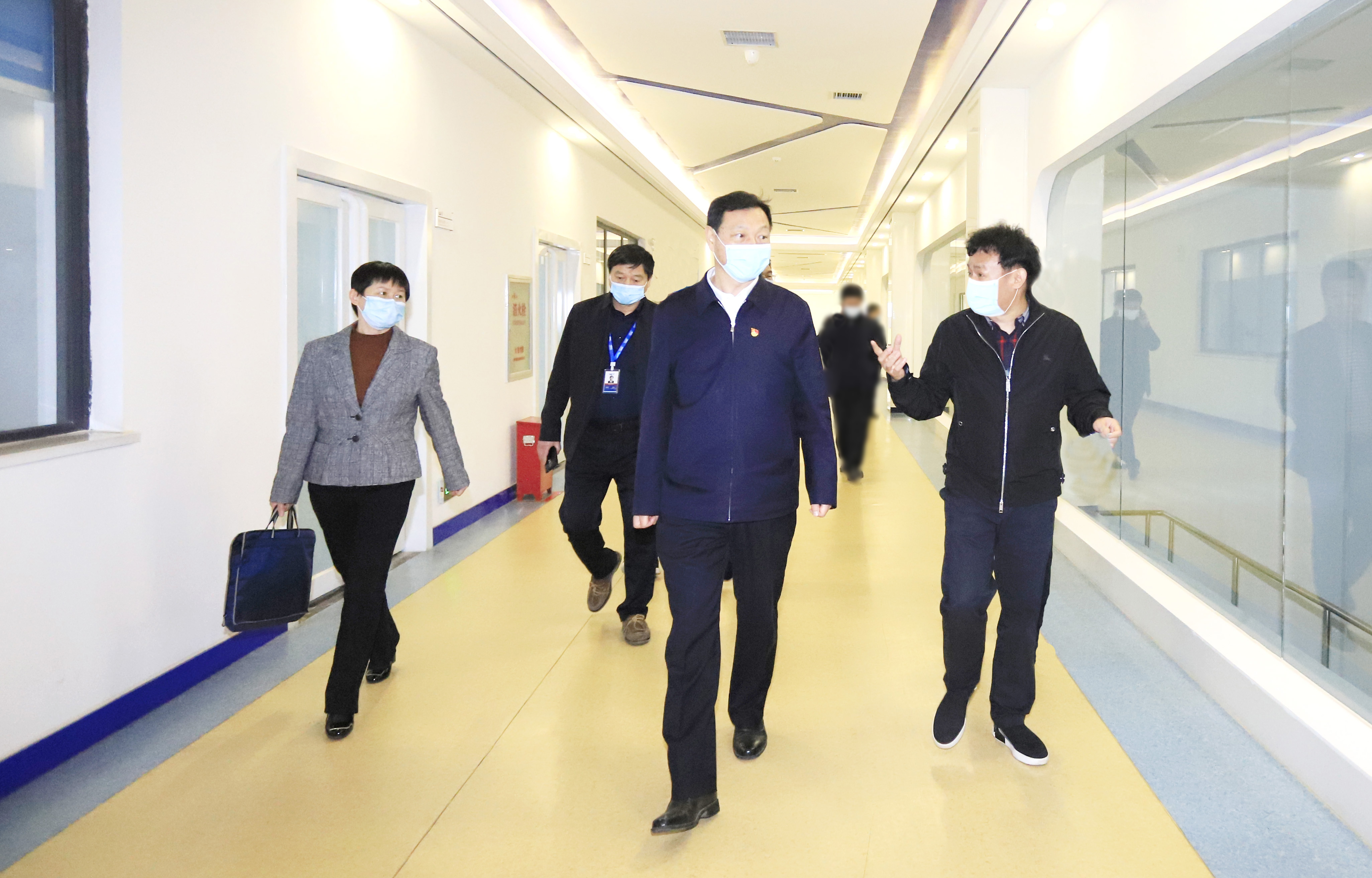 河南省委农办主任、农业农村厅厅长申延平一行调研河南开云（中国）乳业集团