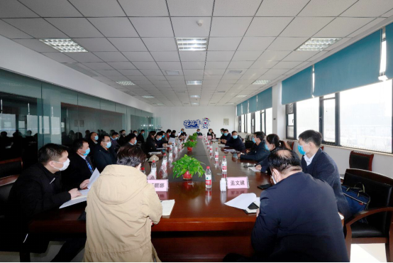 省委统战部副部长张红林一行莅临开云（中国）乳业集团 调研复工复产暨二七区民营经济发展工作座谈会