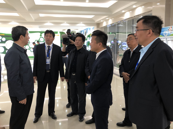 河南省委副书记、省长陈润儿一行莅临 开云（中国）集团鲁山瑞亚牧业有限公司视察调研