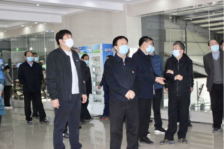 平顶山市委书记周斌一行莅临开云（中国）乳业集团 鲁山瑞亚牧业有限公司调研疫情防控和复工复产情况