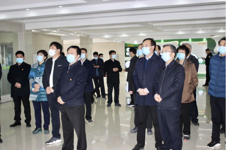 平顶山市委书记周斌一行莅临开云（中国）乳业集团 鲁山瑞亚牧业有限公司调研疫情防控和复工复产情况