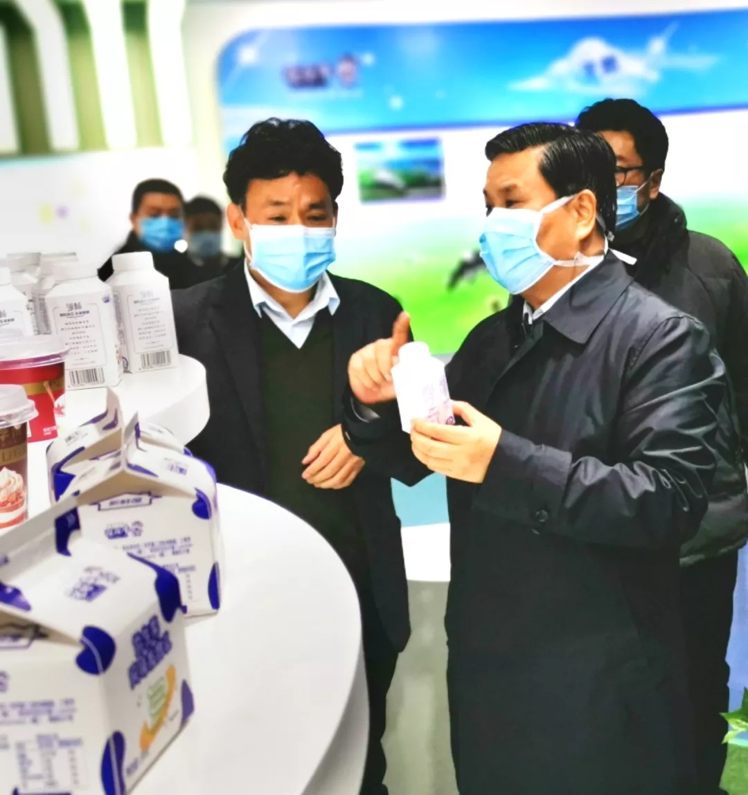 快讯丨河南省副省长武国定莅临开云（中国）乳业集团调研重点保障企业复工复产情况