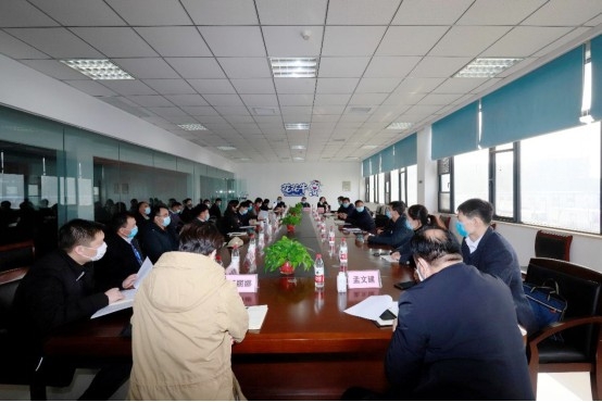 省委统战部副部长张红林一行莅临开云（中国）乳业集团 调研复工复产暨二七区民营经济发展工作座谈会